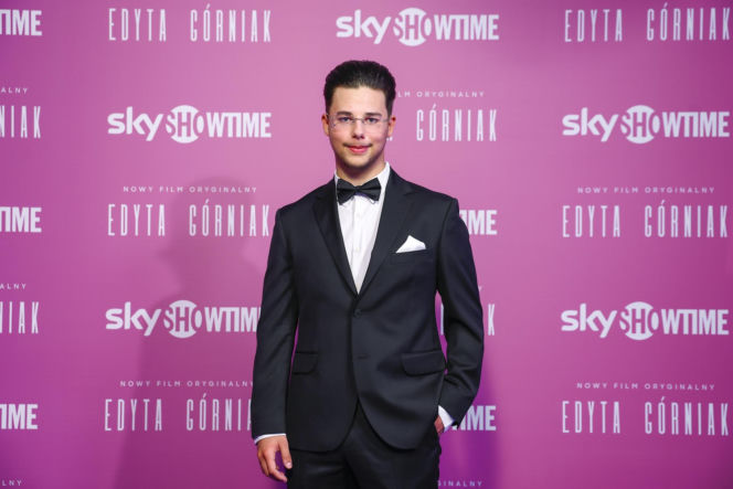 Allan Enso na premierze filmu o swojej mamie