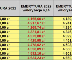 Waloryzacja 2022 prognoza NBP