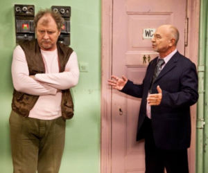 Świat według Kiepskich. Ferdek (Andrzej Grabowski), Marian Paździoch (Ryszard Kotys)