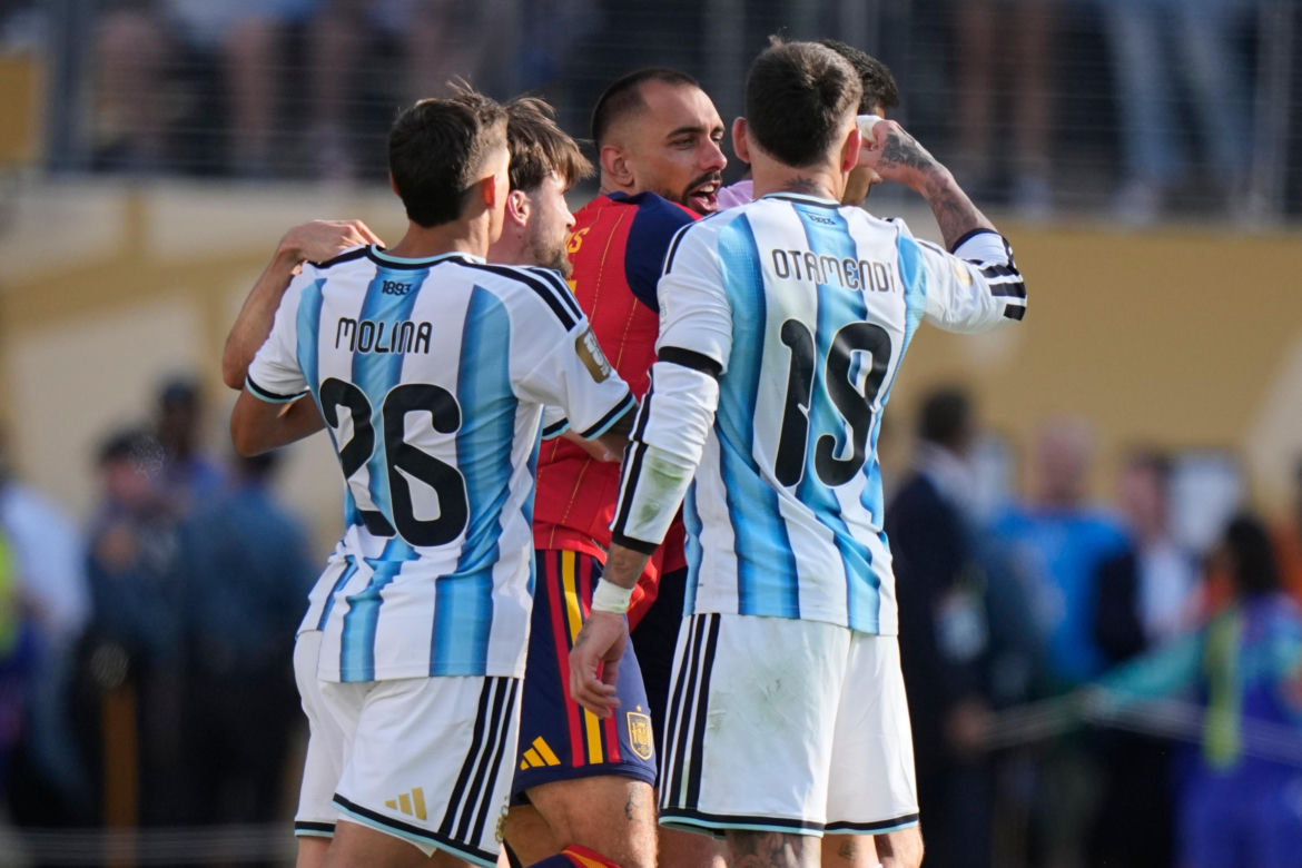 Awantura po finale MŚ Hiszpania - Argentyna