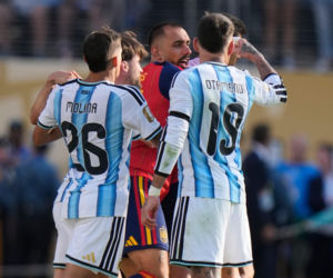Awantura po finale MŚ Hiszpania - Argentyna