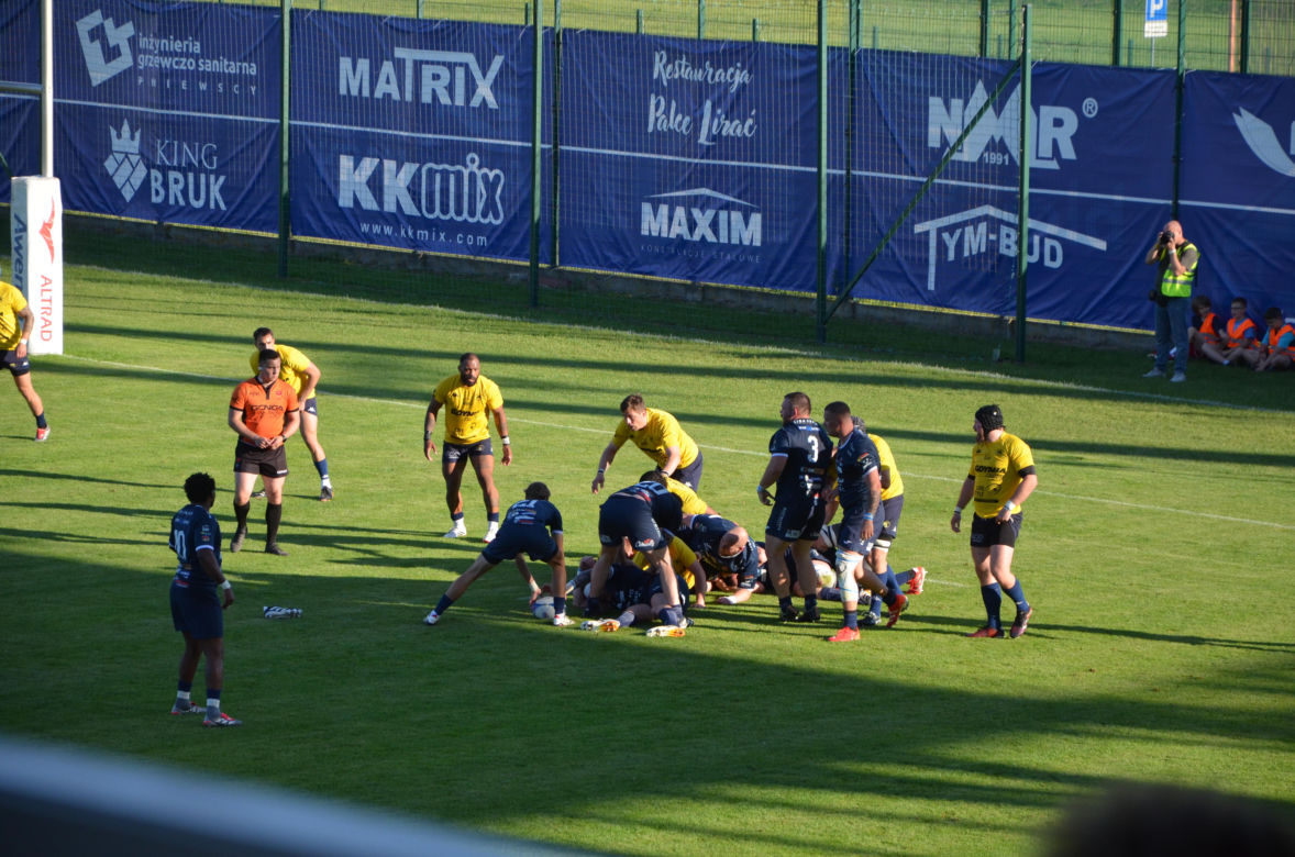 Siedlczanie wygrali półfinałowy mecz Ekstraligi Rugby! MKS Awenta Pogoń Siedlce pokonał Life Style Catering RC Arka Gdynia