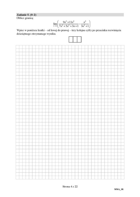 Matura 2019 matematyka p.rozszerzony
