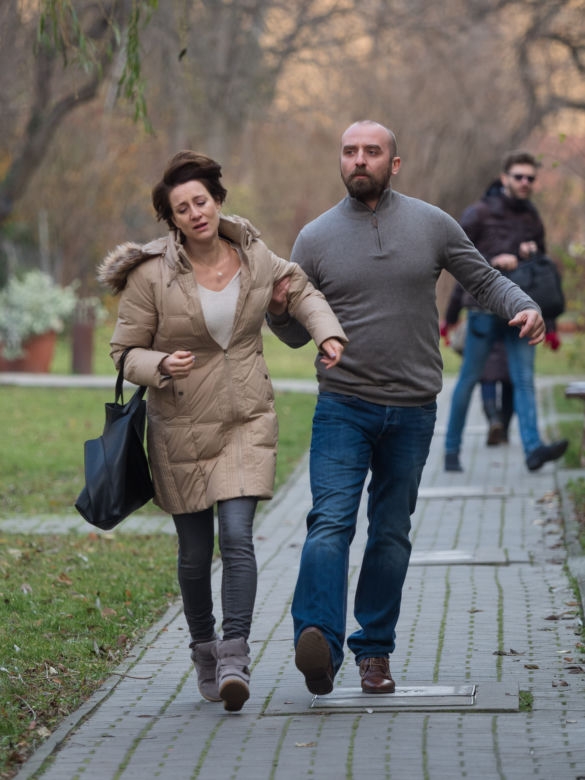Druga szansa odcinek 5, Lidka (Maja Ostaszewska), Grzegorz (Wojciech Mecwaldowski)