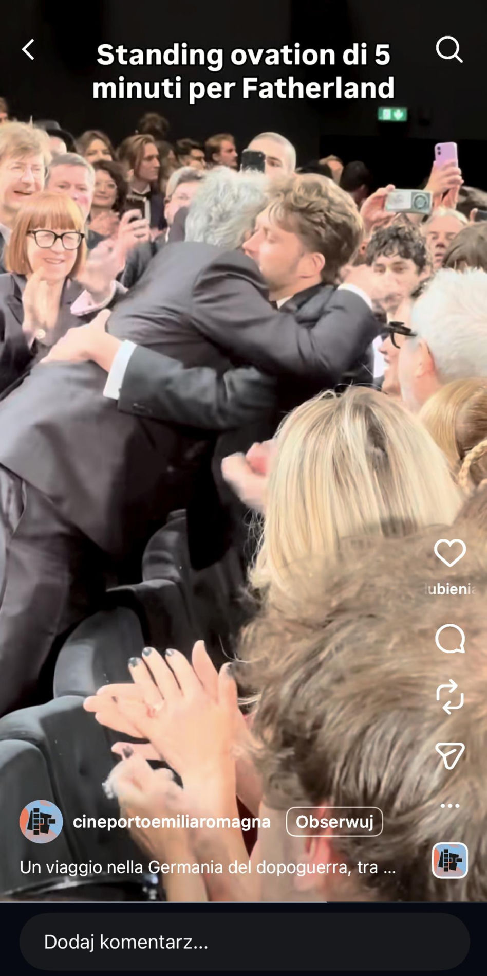 Cannes 2026: "OJCZYZNA" ("Fatherland") Pawła Pawlikowskiego z owacjami na stojąco