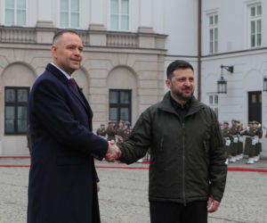 Wizyta Wołodymyra Zełenskiego w Polsce