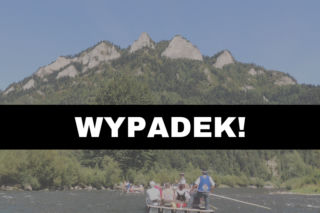 Tragedia w czasie spływu Dunajcem. Nie żyje flisak, który wypadł z tratwy