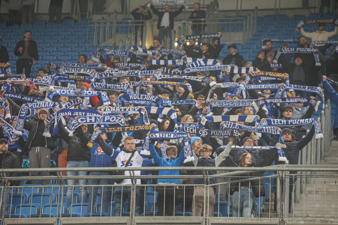 Lech Poznań - Pogoń Szczecin. Zdjęcia kibiców na meczu Fortuna Pucharu Polski