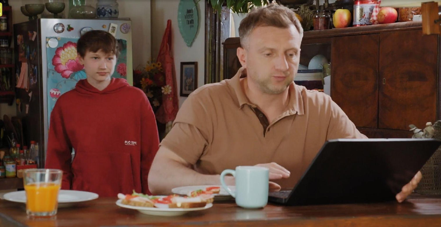 M jak miłość. Franek (Jarosław Śmigielski), Bartek (Arkadiusz Smoleński)