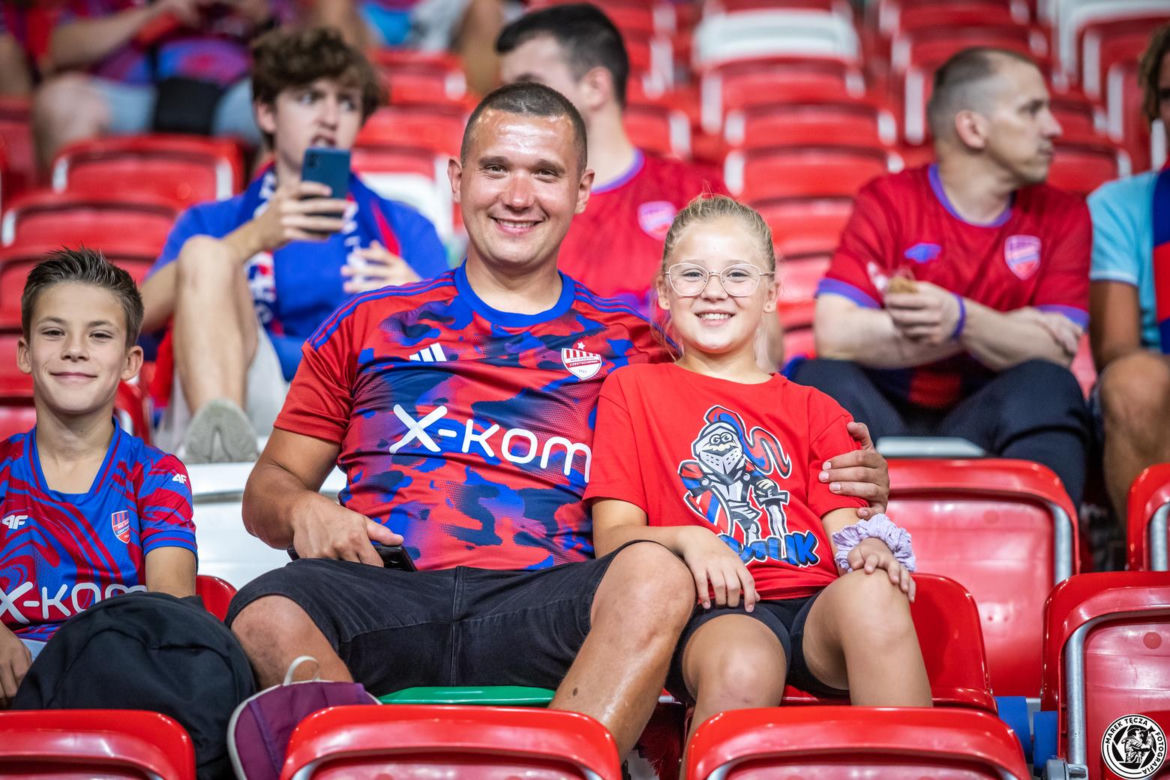 Raków Częstochowa - FC Kopenhaga Zdjęcia kibiców