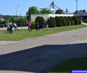 Akcja policji w gimnazjum w Radwanicach