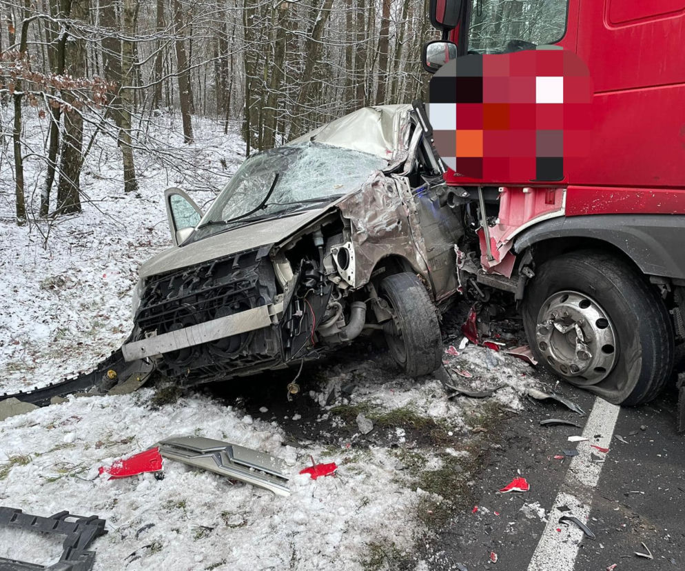 Groźny karambol pod Oleśnicą