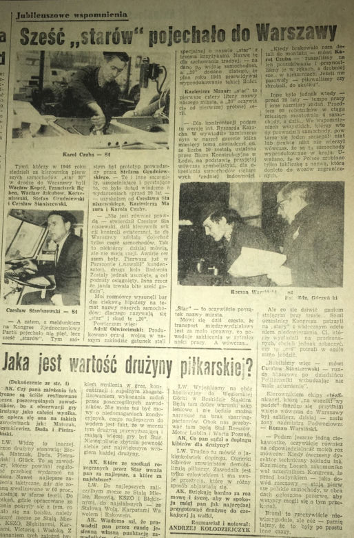 Star 20 – pierwszy powojenny polski samochód ma dziś urodziny!