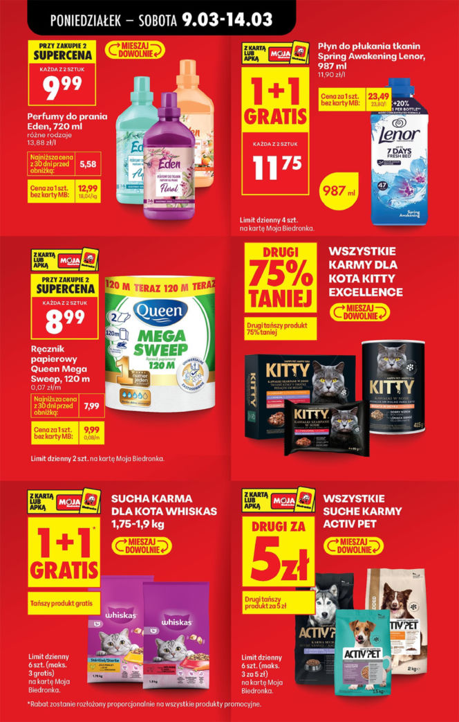 Biedronka - gazetka promocyjna 9.03.2026