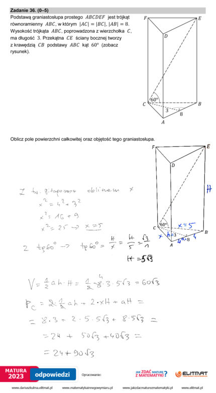 Matura 2023: matematyka. Arkusze CKE i odpowiedzi rozwiązane przez eksperta [Formuła 2015]	