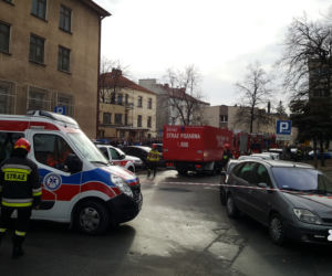 Ewakuacja w centrum miasta! Sześć osób zostało poszkodowanych