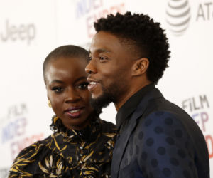Danai Gurira i Chadwick Boseman