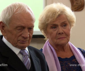 M jak miłość odc. 1111. Barbara (Teresa Lipowska), Lucjan (Witold Pyrkosz)