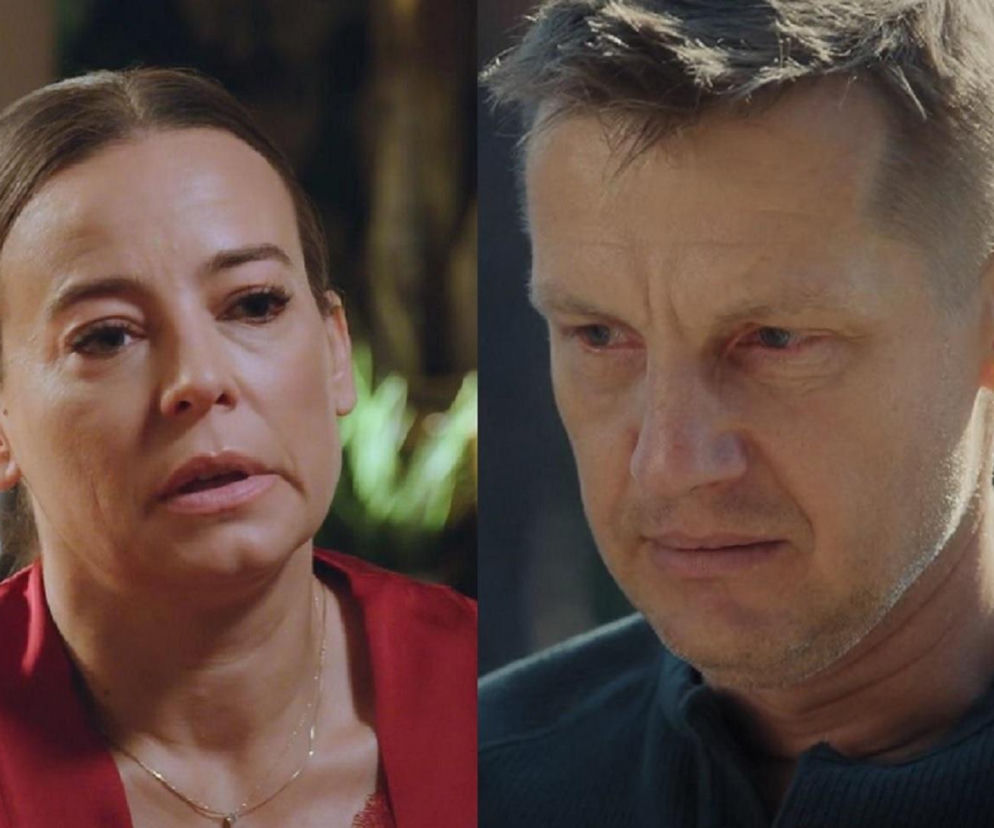 Anna Mucha jako Magda i Rafał Mroczek jako Paweł w serialu M jak miłość. Magda zmartwiona poszukiwaniami Pawła, który po śmierci Franki ukrył się. Paweł ze spuszczoną głową pogrążony w smutku. Więcej o ich losach w Super Seriale.