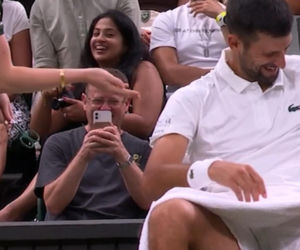 Novak Djokovic przestraszył dziewczynę