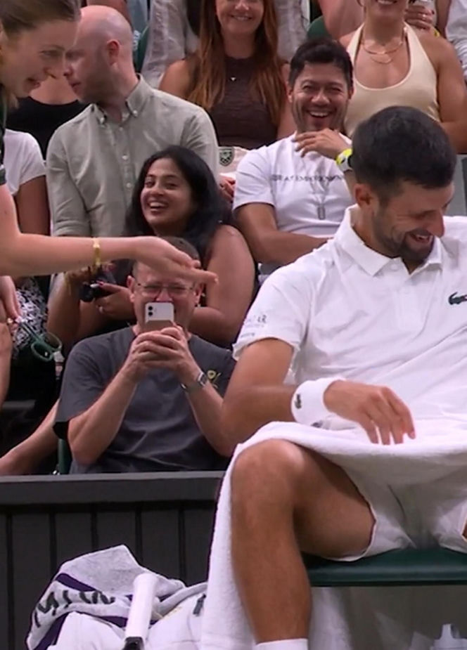 Novak Djokovic przestraszył dziewczynę