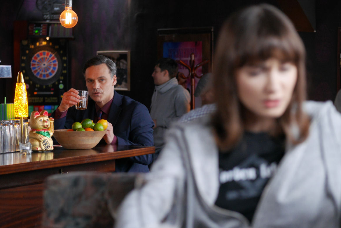 Pierwsza miłość. Melka (Ewa Jakubowicz), Łukasz Magnus (Jan Wieczorkowski)
