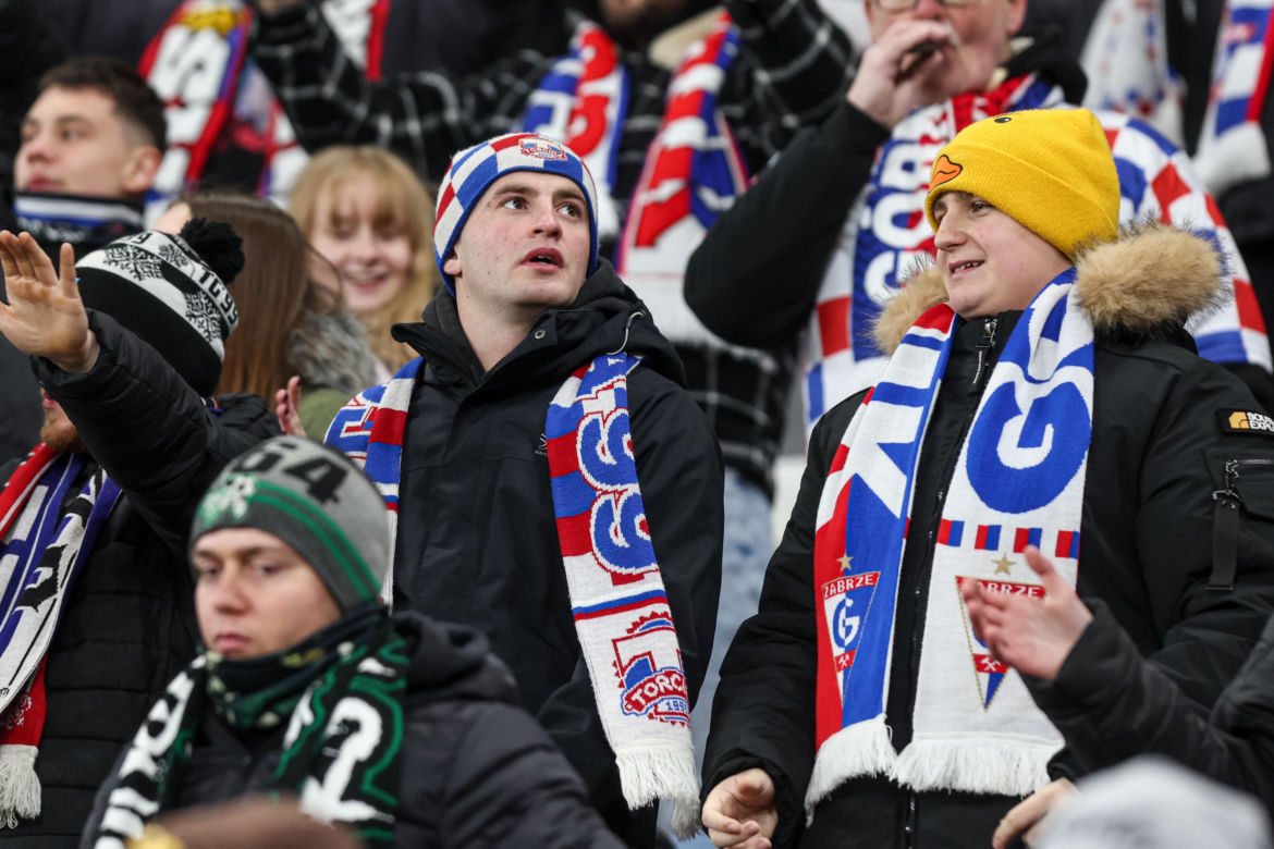 Górnik Zabrze - Wisła Płock, zdjęcia kibiców z meczu PKO BP Ekstraklasy
