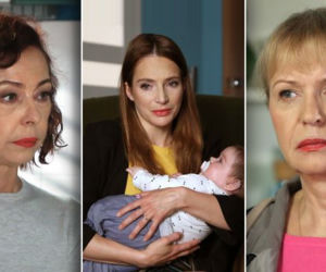 Barwy szczęścia. Agnieszka Walczak (Anna Dereszowska), Judyta (Magdalena Kuta), Basia Grzelak (Sławomira Łozińska)