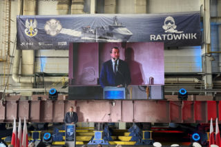 Budowa Ratownika ruszyła na dobre. Nowoczesny okręt wzmocni Marynarkę Wojenną
