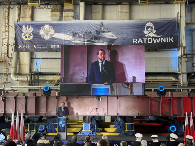 Budowa Ratownika ruszyła na dobre. Nowoczesny okręt wzmocni Marynarkę Wojenną