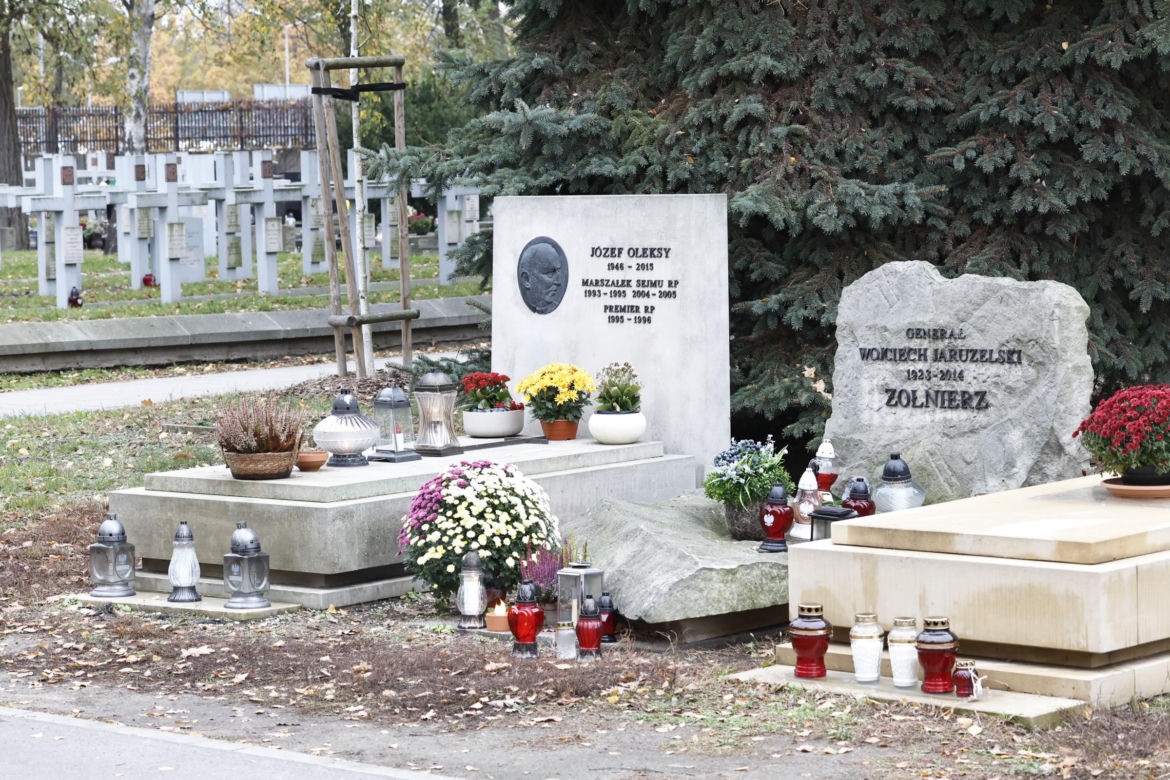 Grób gen. Wojciecha Jaruzelskiego