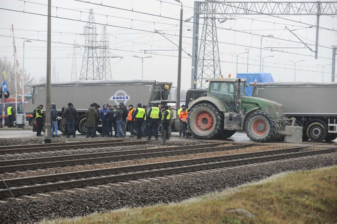 Protest podwykonawców firmy Astaldi
