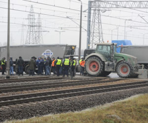 Protest podwykonawców firmy Astaldi