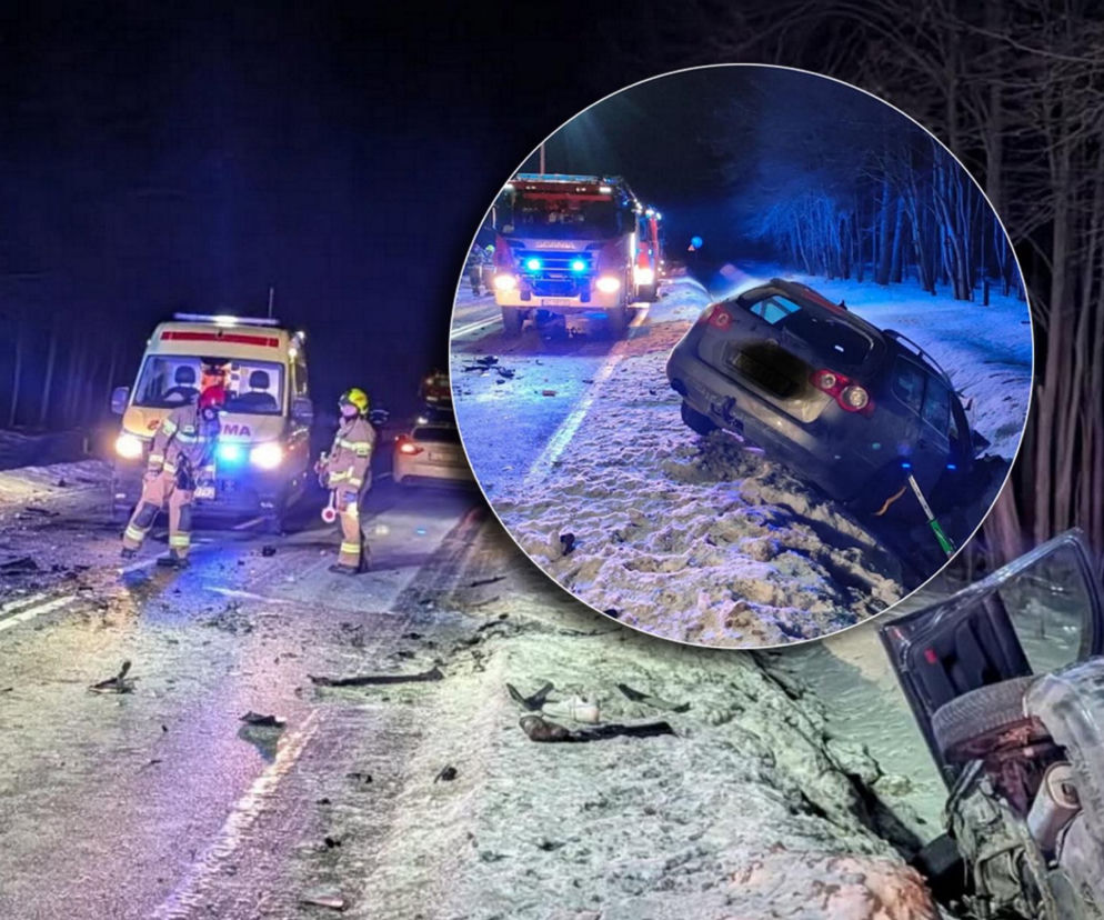 Pijany pieszy doprowadził do wypadku? Koszmarne sceny pod Iławą