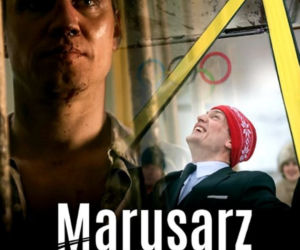 Jacek Kurski z żoną Joanną na premierze filmu „Marusarz. Tatrzański Orzeł”