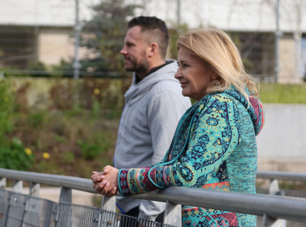 Jeżowska eksmitowała kaczą rodzinę