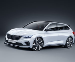 Skoda Vision RS - następca Rapida na Paris Motor Show 2018