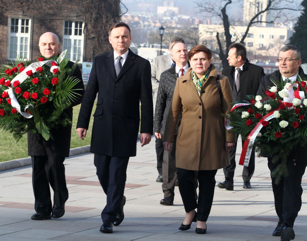Marta zignorowała Dudę pod Wawelem 