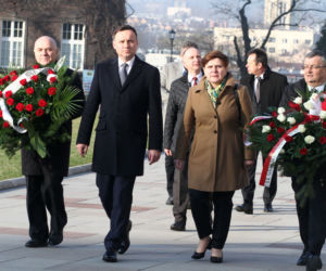 Marta zignorowała Dudę pod Wawelem 