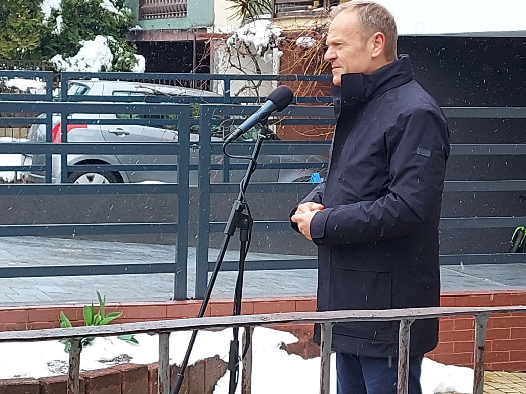 Donald Tusk z wizytą w Starachowicach