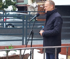 Donald Tusk z wizytą w Starachowicach