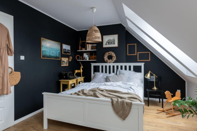 Sypialnia w świątecznej odsłonie