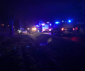 Wypadek w pobydgoskim Żołędowie. Osobówka uderzyła w drzewo! [ZDJĘCIA]