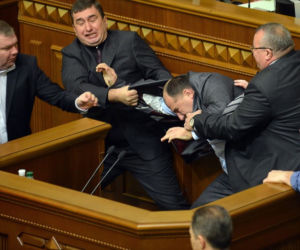 Burda w ukraińskim parlamencie