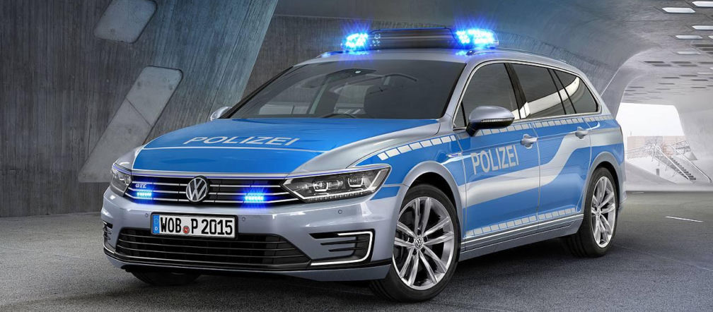 Volkswagen Passat Variant GTE w niemieckiej policji