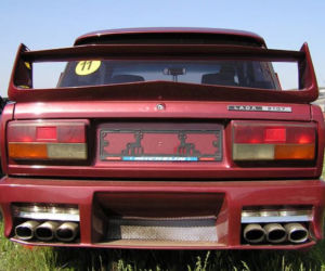 Wiejski tuning - zmasakrowane auta