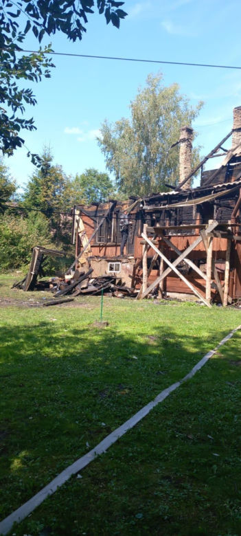 Rodzina z Topolan odbudowuje dom po pożarze