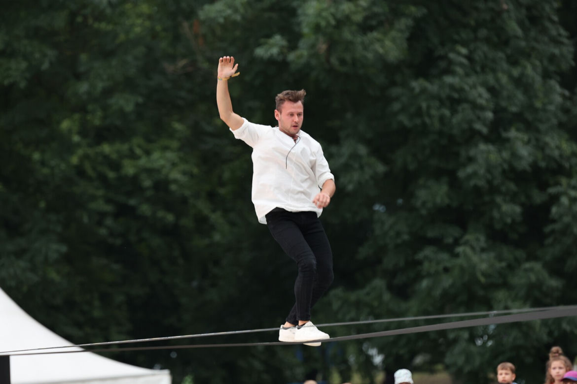 Premierowy pokaz „Slack Sensation” na Carnavalu Sztukmistrzów w Lublinie