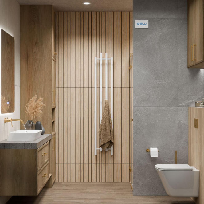 Grzejnik łazienkowy: jak dobrać moc do metrażu i temperatury w łazience (żeby nie było zimno po kąpieli)