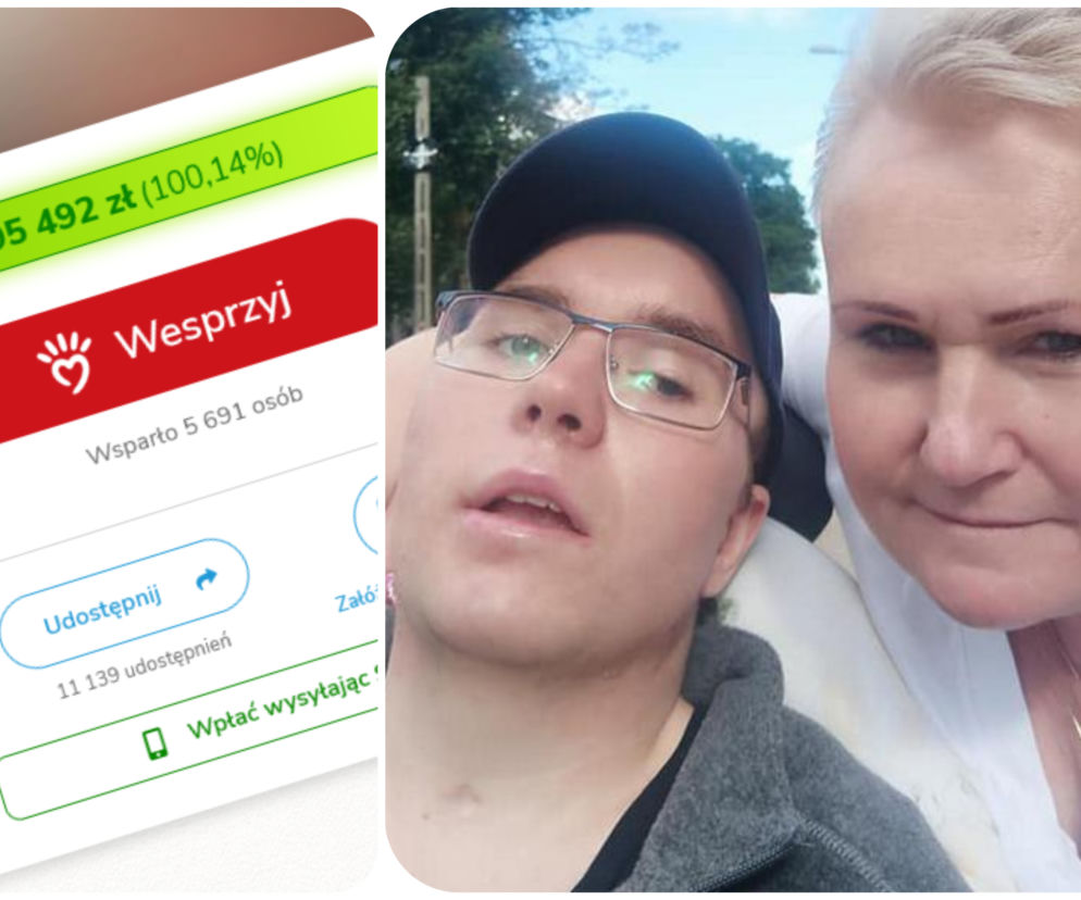 Zbiórka zakończona sukcesem! Internauci wsparli bohaterskiego Kubę ze Szczecina